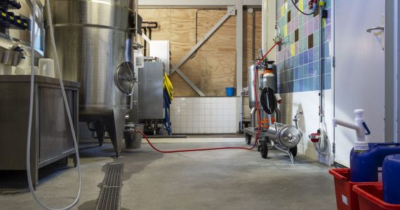 Bierbrouwerijvloer in Utrecht ruimte