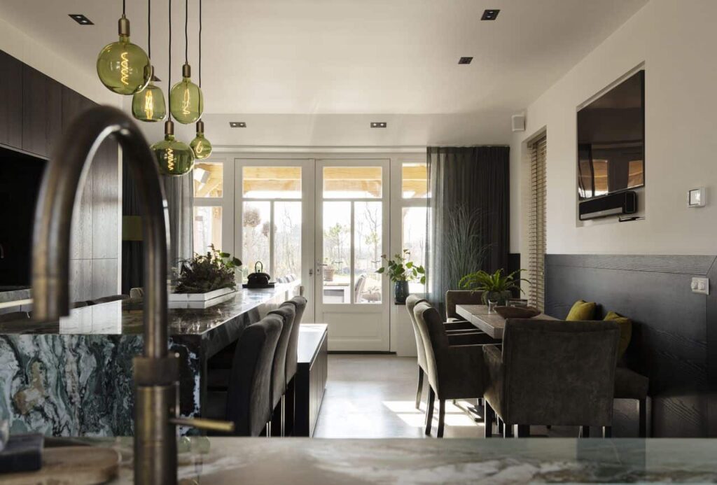 Gevlinderde woonbeton vloer van Willem Designvloeren