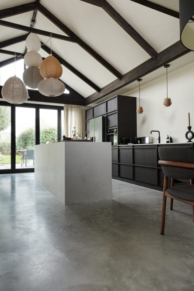 Waarom een gevlinderde betonvloer