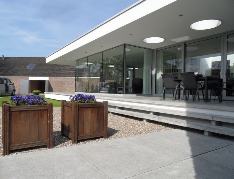 Betonnen terras - Beton design Willem Designvloeren