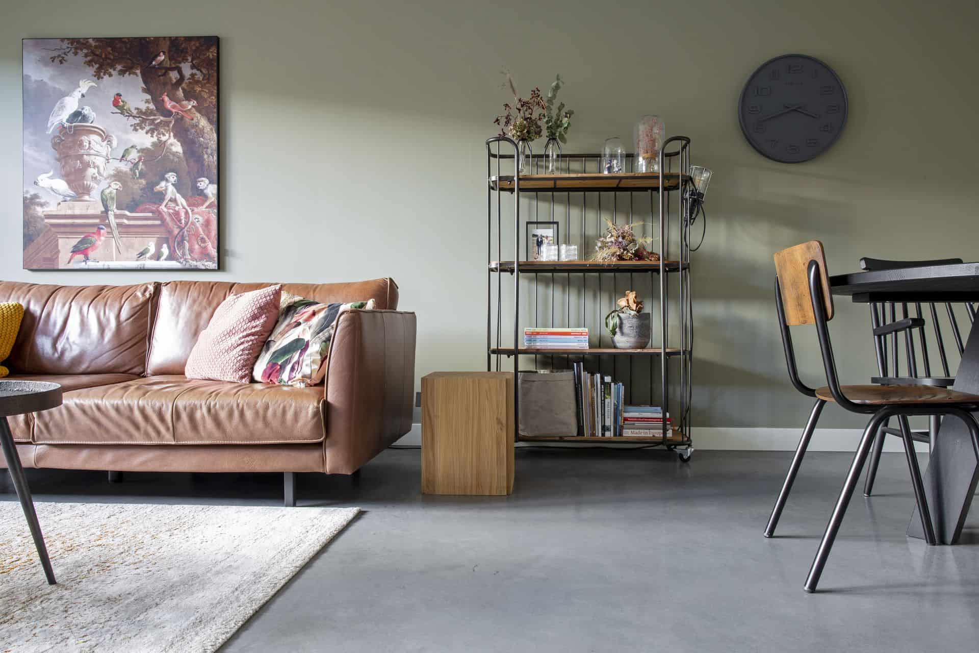 Gevlinderde woonbeton vloer