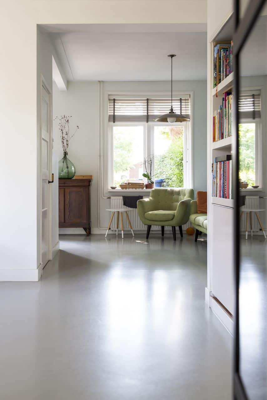 Gietvloer polyurethaan, pu gietvloer, gietvloer betonlook