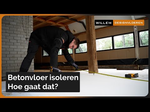 Betonvloer isoleren Hoe gaat dat?