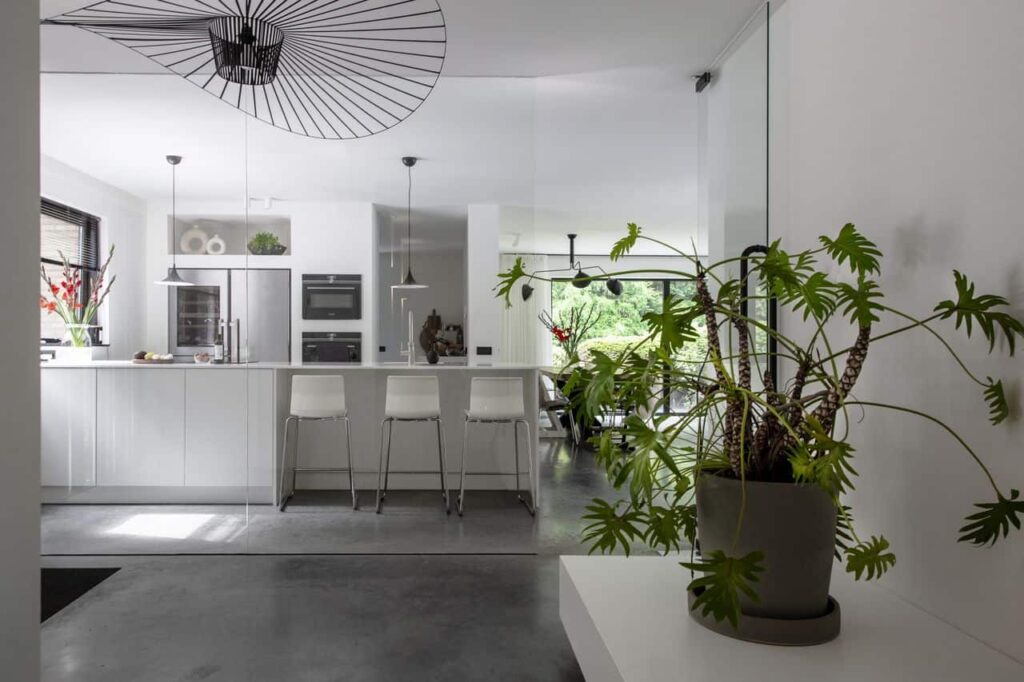 Betonvloer keuken, beton keuken, betonlook keuken