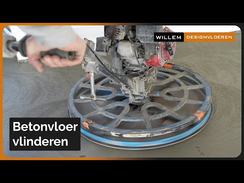 Betonvloer vlinderen