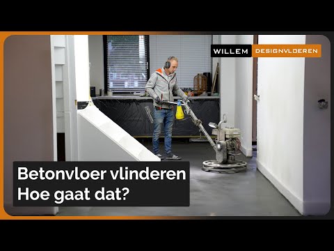 Betonvloer vlinderen hoe gaat dat?