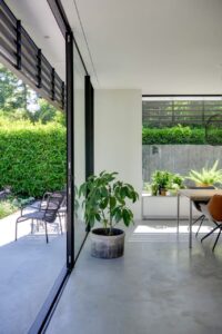 Betonvloer vloer buiten