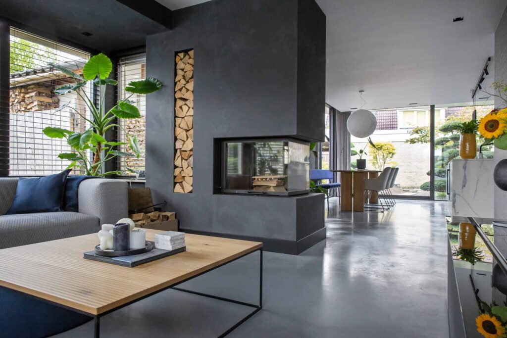 Gevlinderde betonvloer in Steenderen