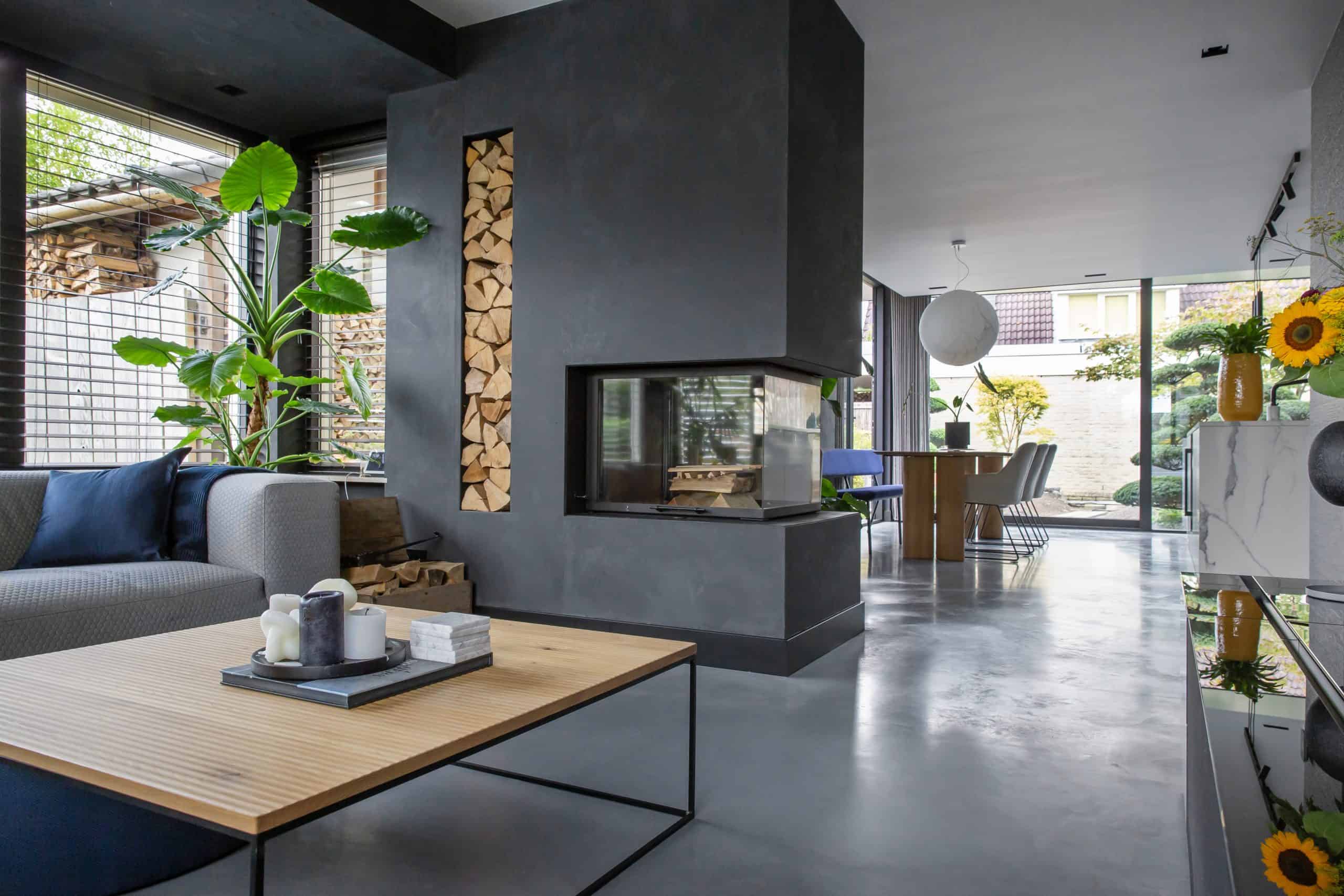 Gevlinderde betonvloer in Steenderen