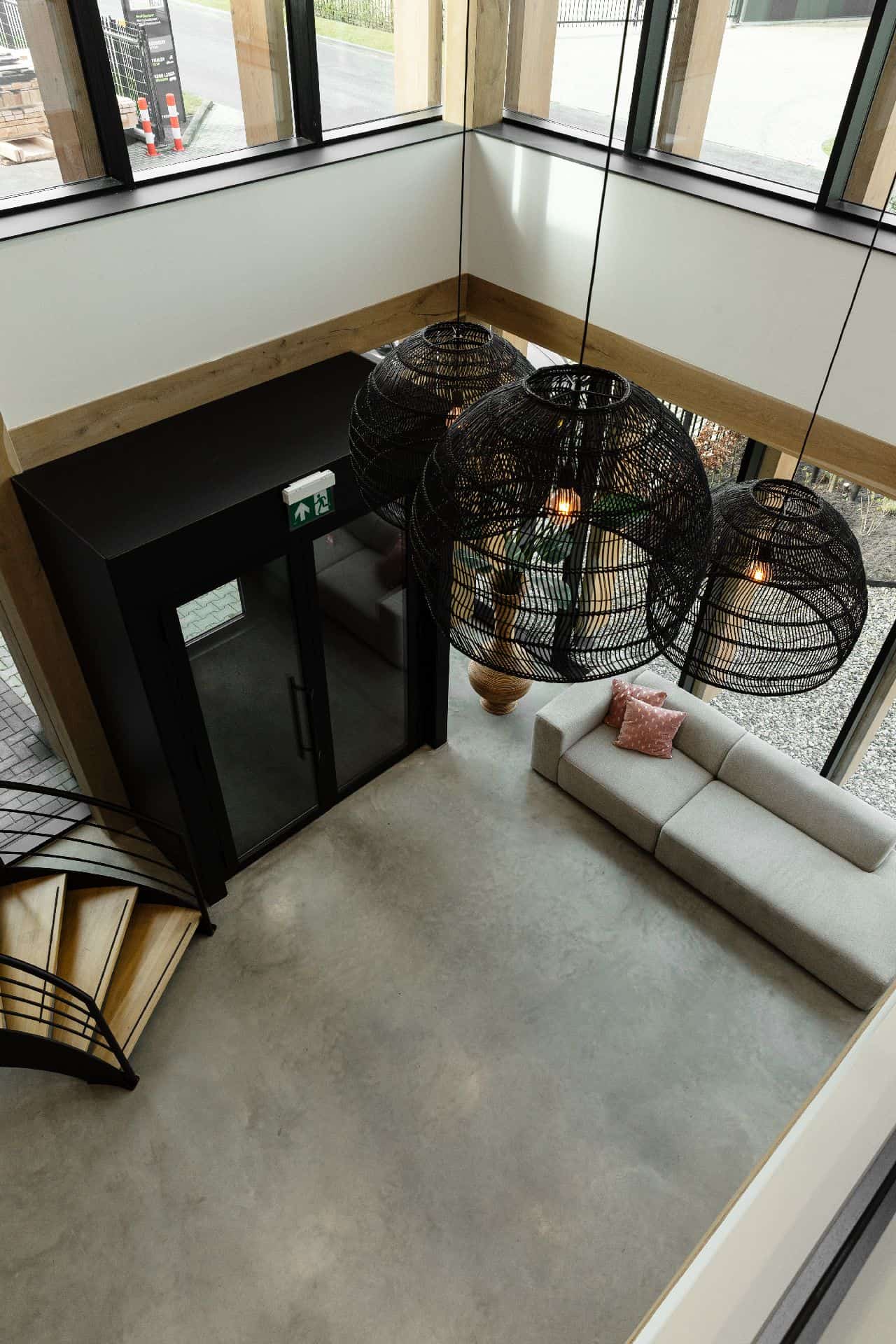 Gevlinderde woonbeton vloer Hattemerbroek