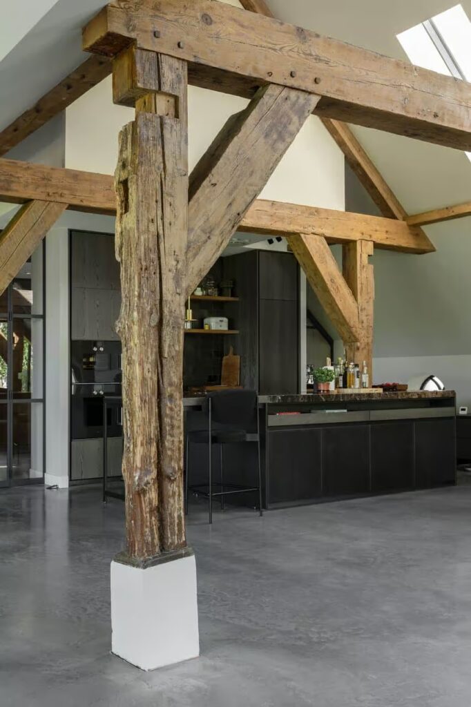 Gevlinderde woonbeton vloer