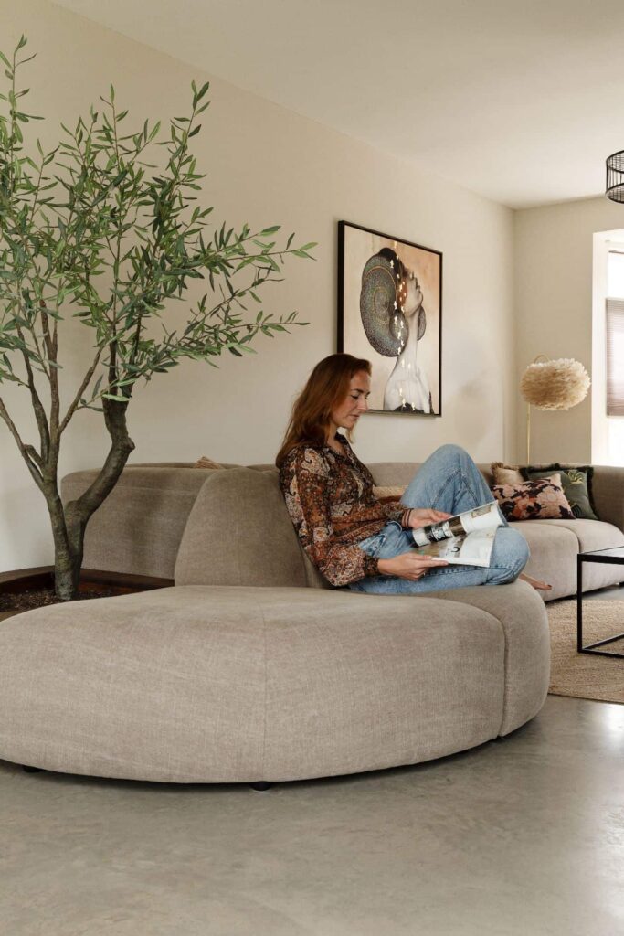 Gevlinderde woonbeton vloer Roosendaal