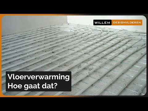 Vloerverwarming hoe gaat dat?