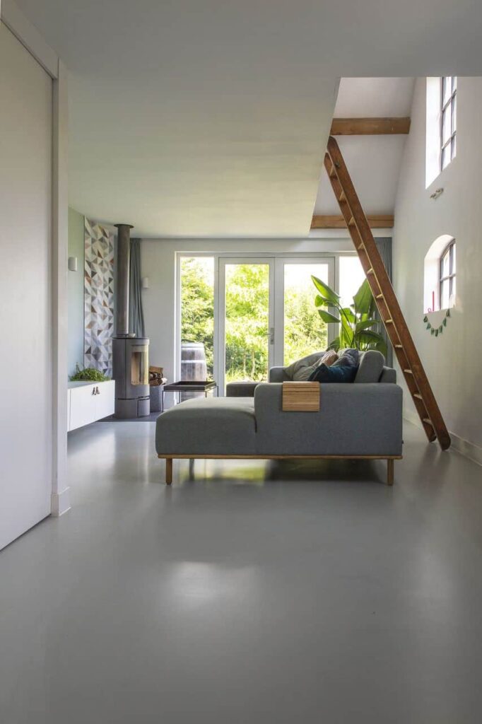 Willem Designvloeren PU gietvloer Woonkamer