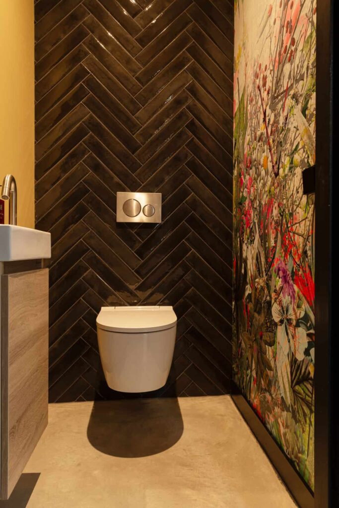 betonvloer in toilet