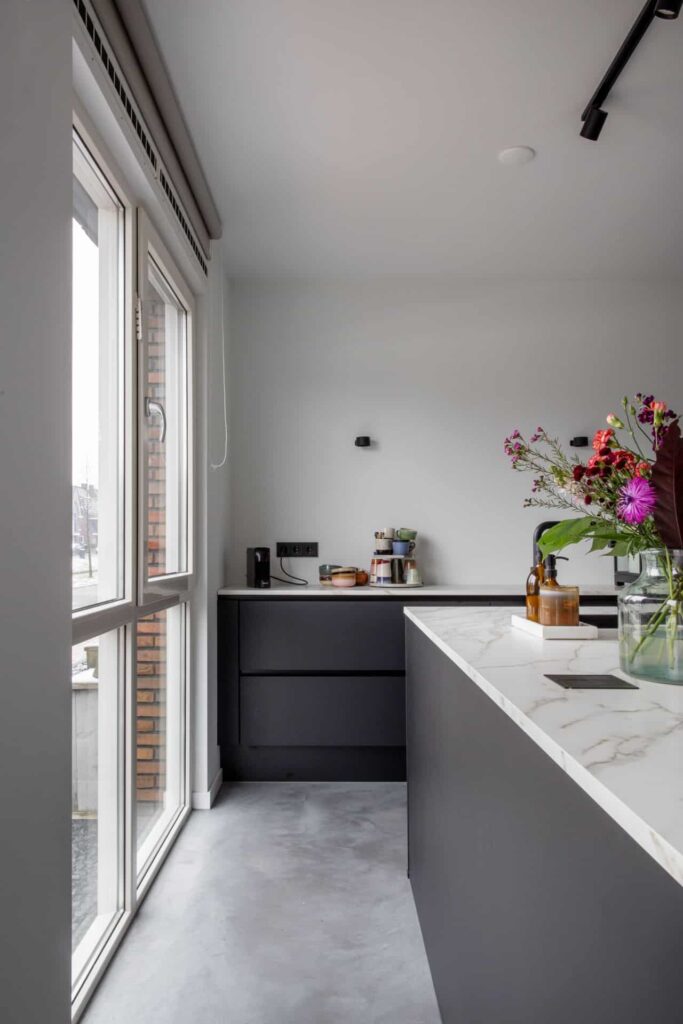betonvloer keuken
