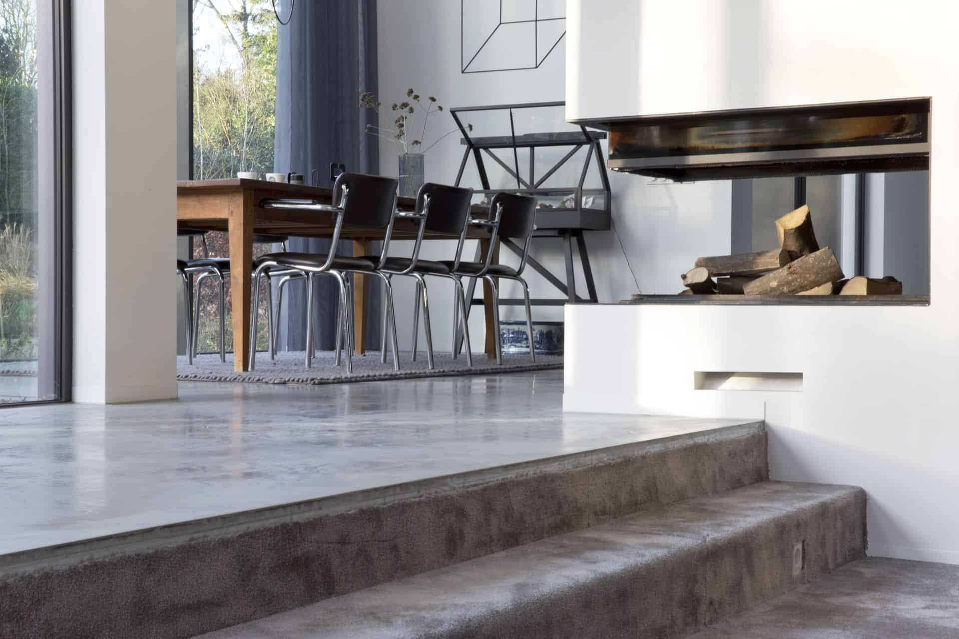 gepolierde beton onderhoud