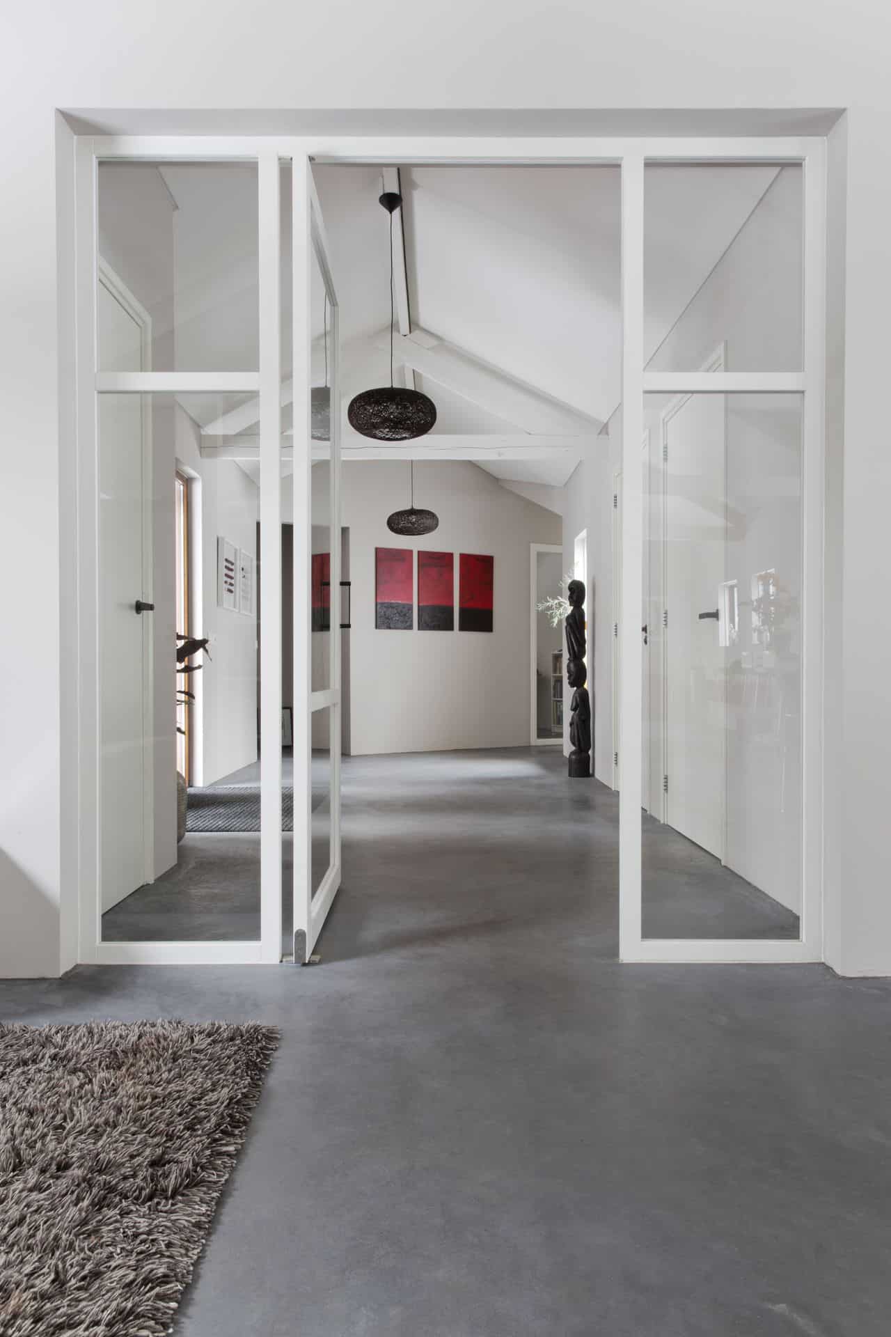 Gevlinderde betonvloer in Doorweth