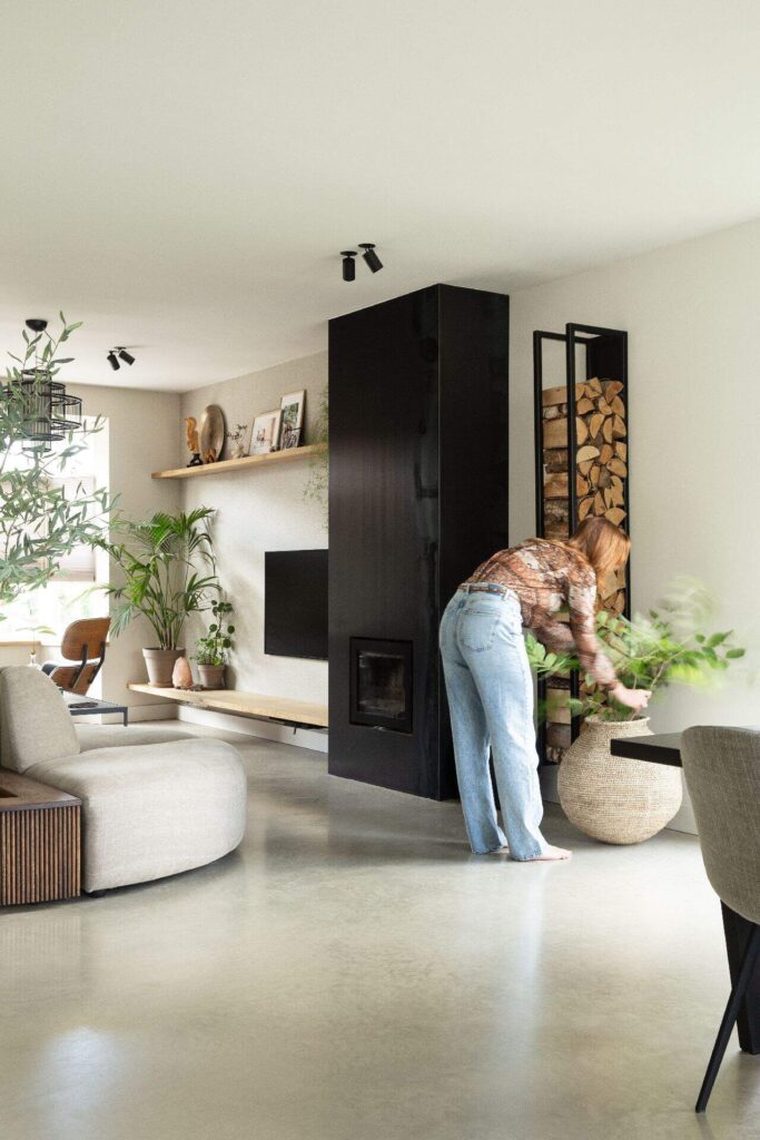 gevlinderde betonvloer