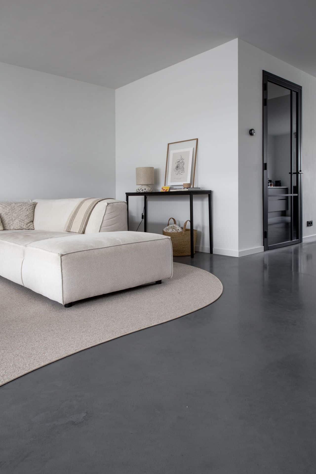 gevlinderde betonvloer heerenveen woonkamer