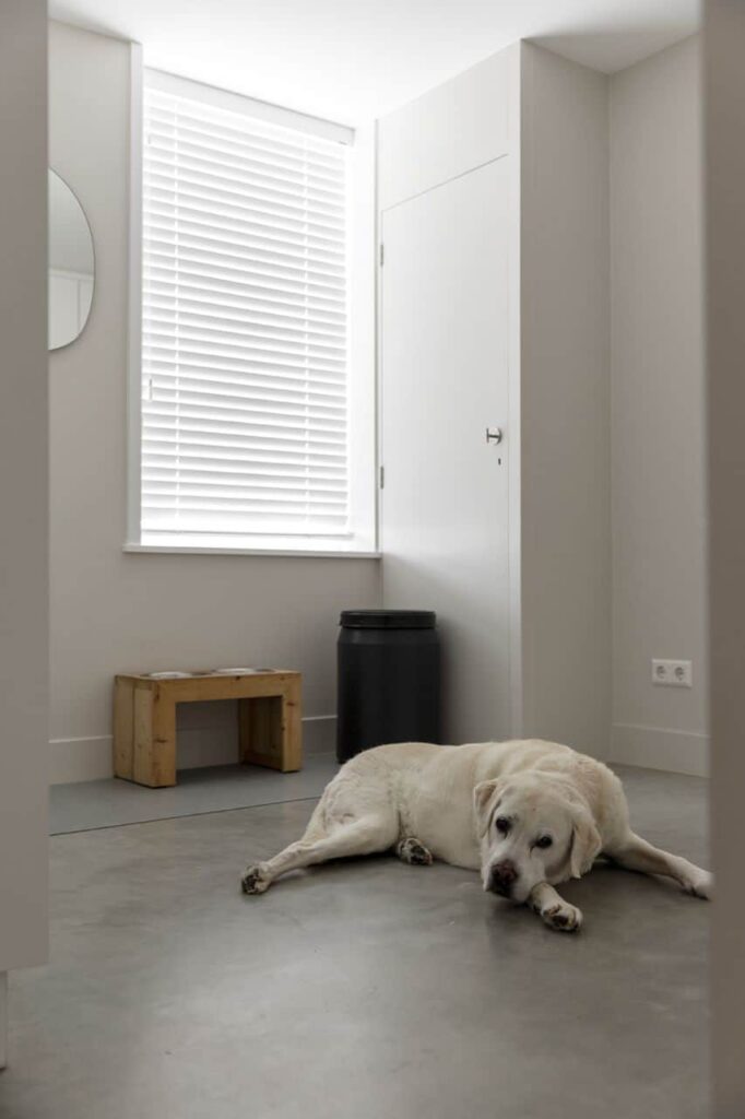 gevlinderde woonbetonvloer kloetinge