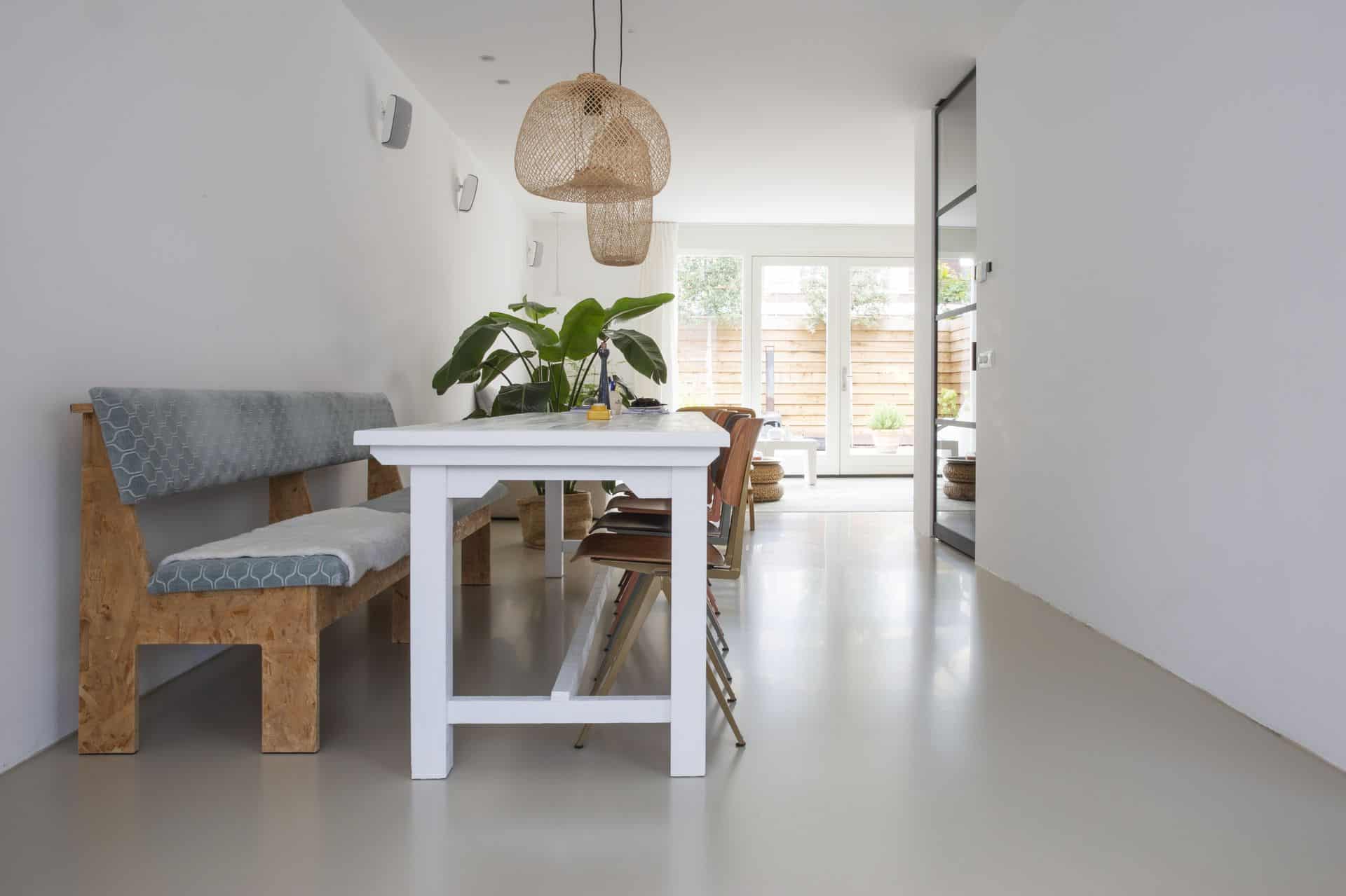 pu gietvloer keuken, keuken pu gietvloer