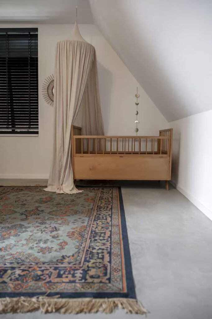Slaapkamer betonvloer