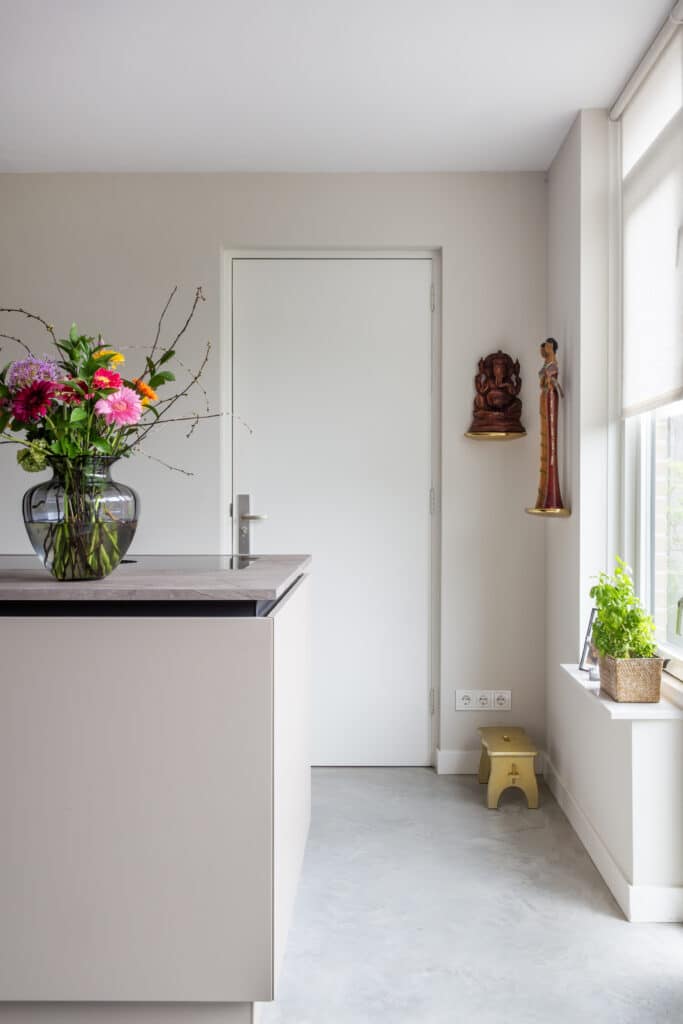 Gevlinderde betonvloer in Molenhoek 15