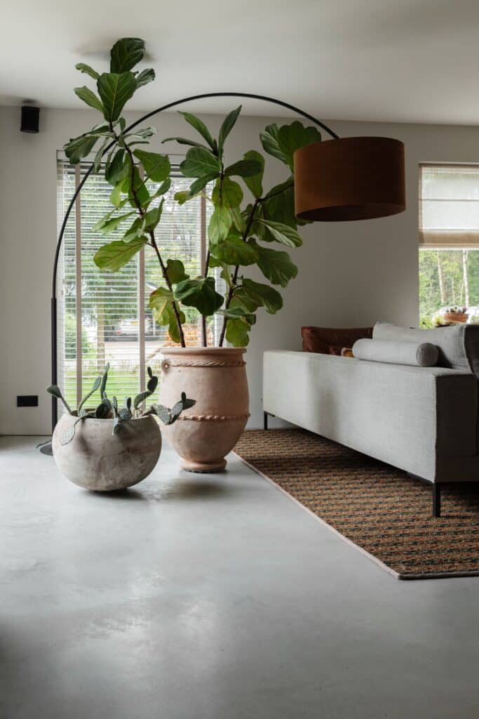 Gevlinderde woonbetonvloer terras Eerbeek 1 resultaat