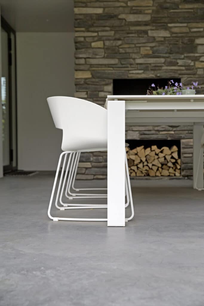 Gevlinderd betonnen terras in Oisterwijk 8