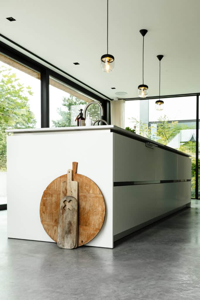 Gevlinderde betonvloer in Nuenen 21