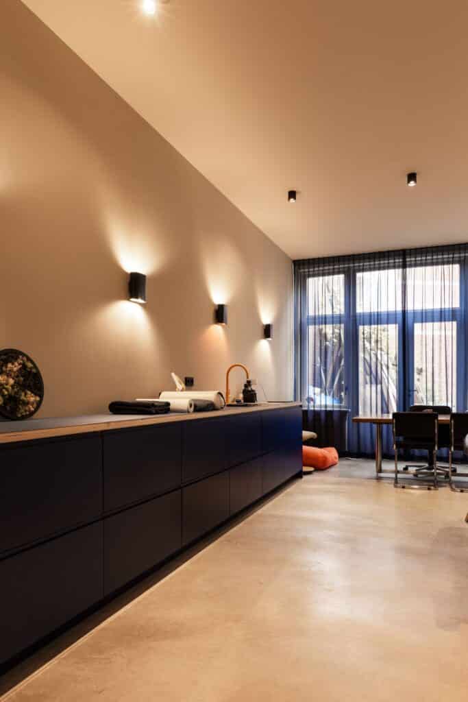 gevlinderde betonvloer den haag keuken