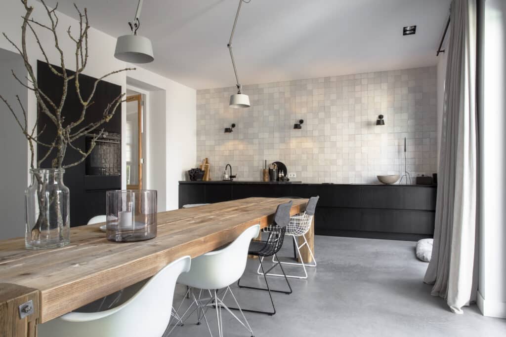 Gevlinderde betonvloer in Kollum