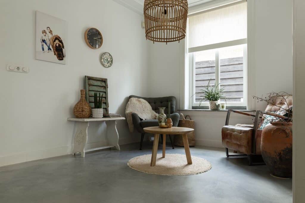 italiaanse betonlook vloer druten