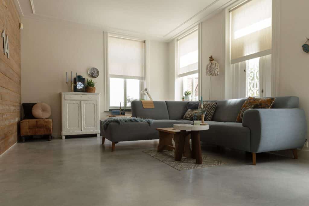 italiaanse betonlook vloer druten