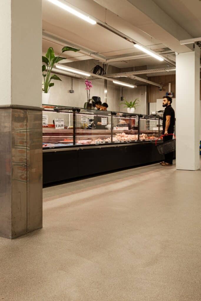 troffelvloer arnhem bedrijfsvloer arnhem supermarkt vloer