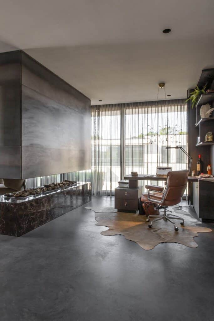 gevlinderde betonvloer appartement warmond