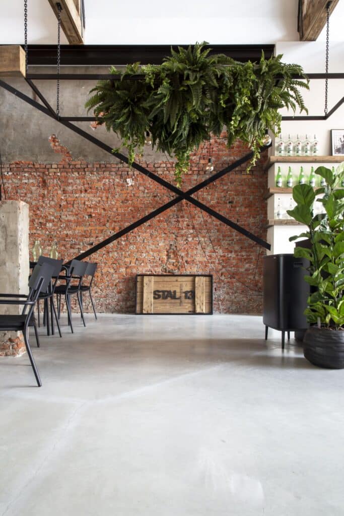 gevlinderde betonvloer kantoor terneuzen