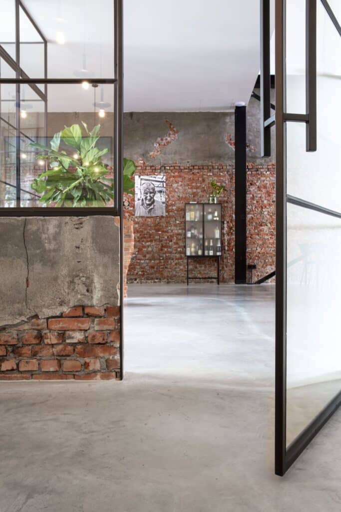 gevlinderde betonvloer kantoor terneuzen