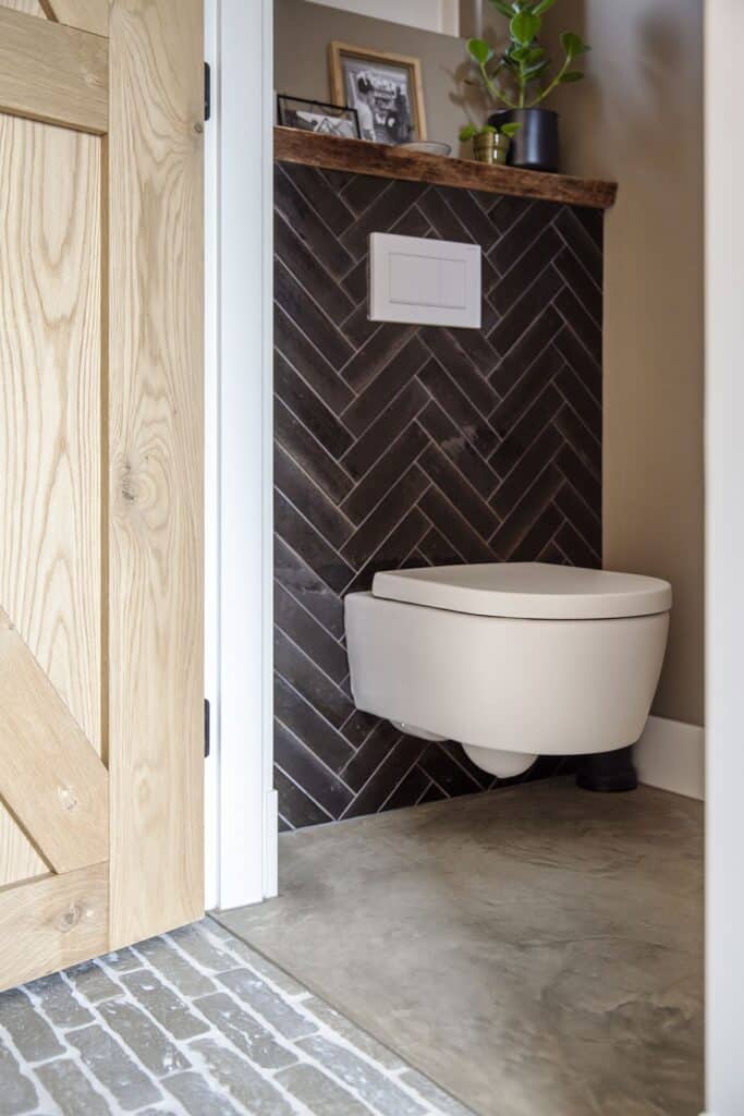 gevlinderde betonvloer boerderij horst