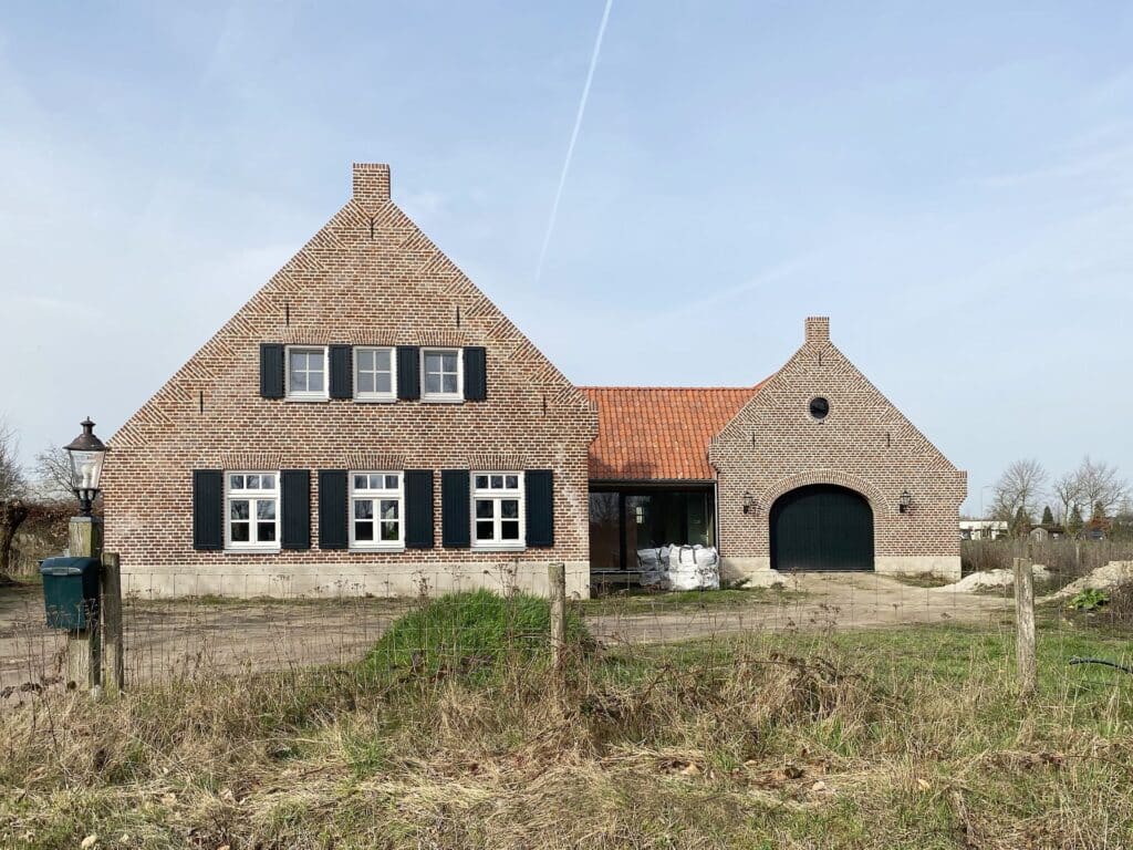 gevlinderde betonvloer boerderij horst