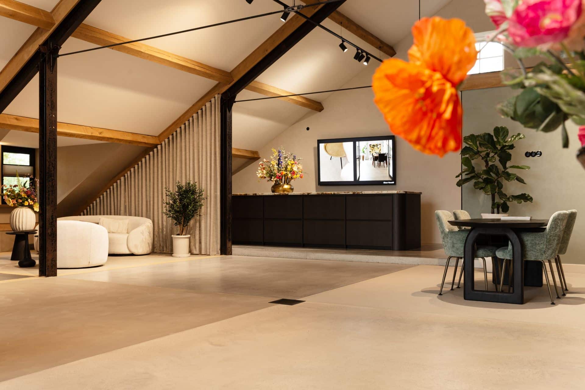 showroom willem designvloeren naadloze vloeren opheusden