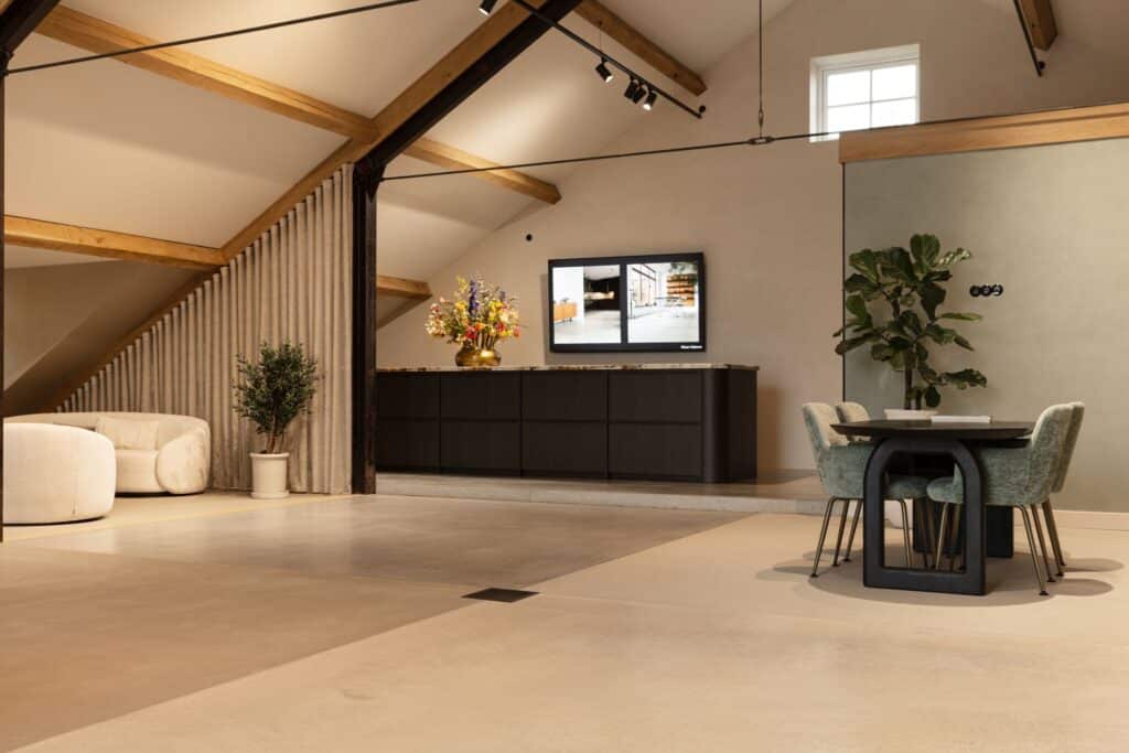 showroom willem designvloeren naadloze vloeren opheusden