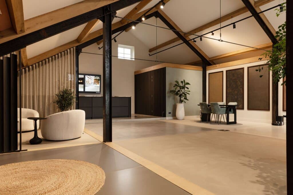 showroom willem designvloeren naadloze vloeren opheusden
