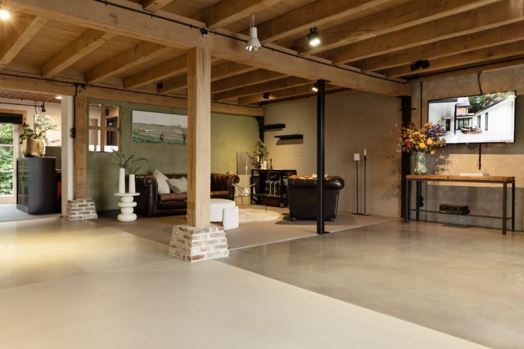 showroom willem designvloeren naadloze vloeren opheusden