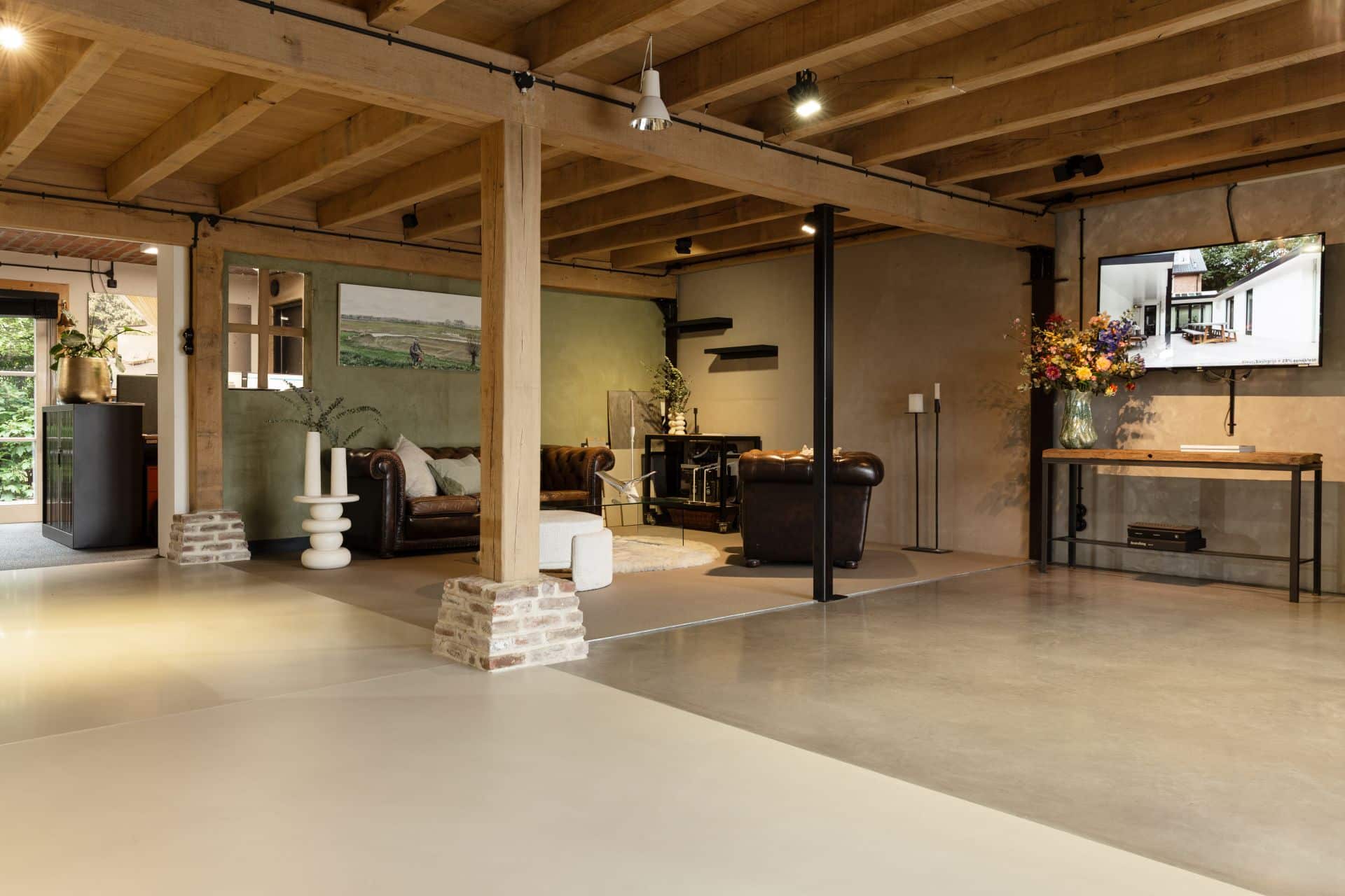 showroom willem designvloeren naadloze vloeren opheusden