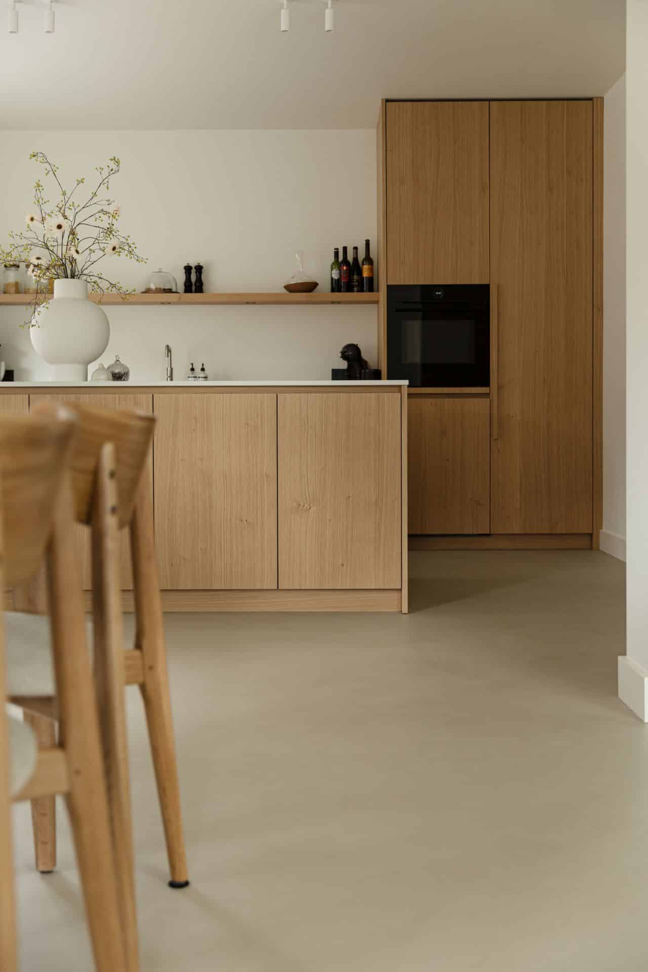 lavasteen gietvloer keuken