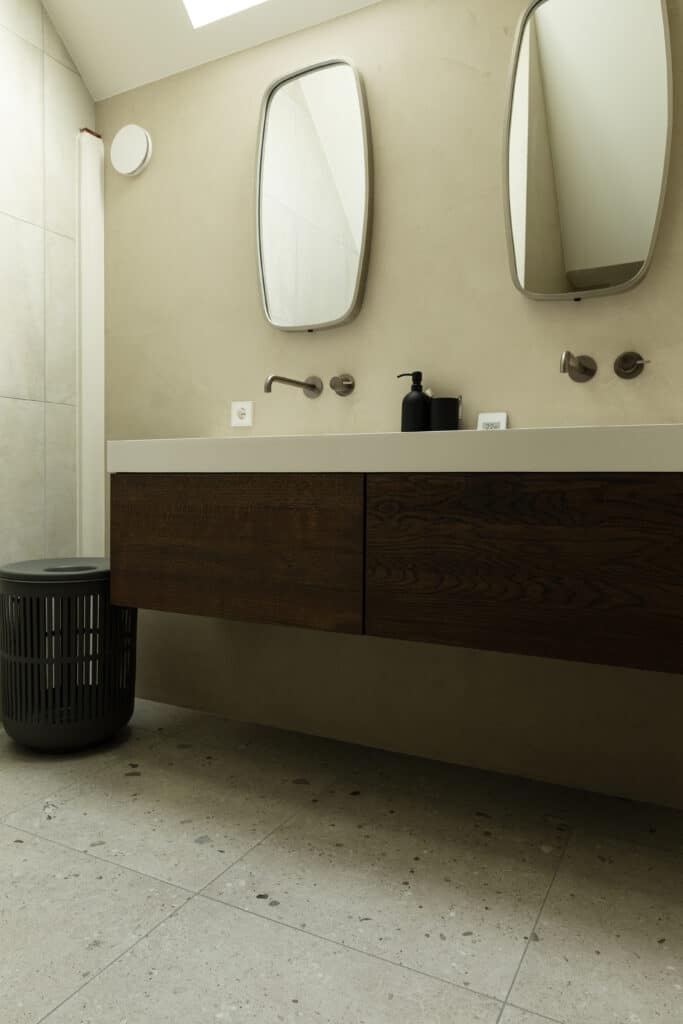Gevlinderde woonbetonvloer + beton cire Groenekan-1