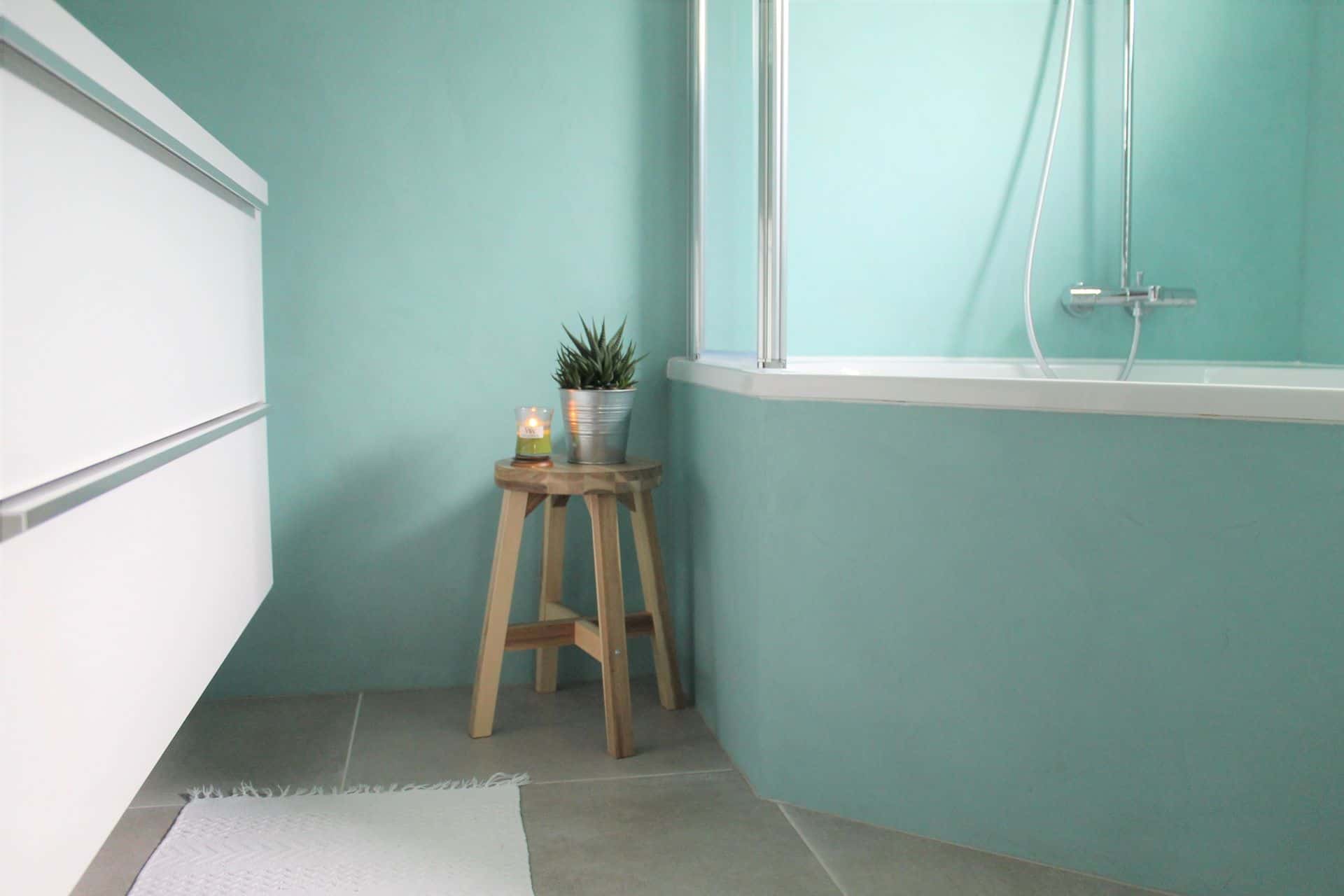 mint betonlook kleur