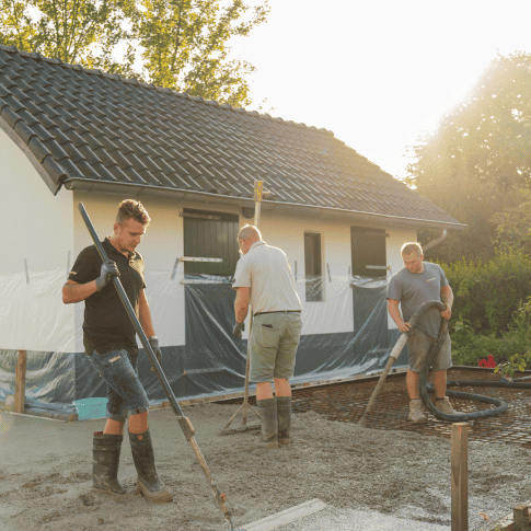 Storten en afwerken Willem Designvloeren